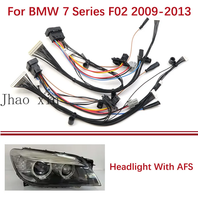 

For BMW 7 Series F02 Car Headlight Wiring Harness Component Interior Plug Wiring Harness Connector Assembly 2009-2013 with AFS