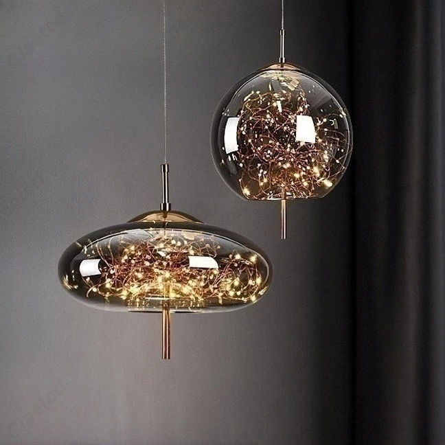 ヨーロッパのクリエイティブな新しい-led-錬鉄ガラスシャンデリアリビングルームダイニングルームバーホテル装飾的な雰囲気照明