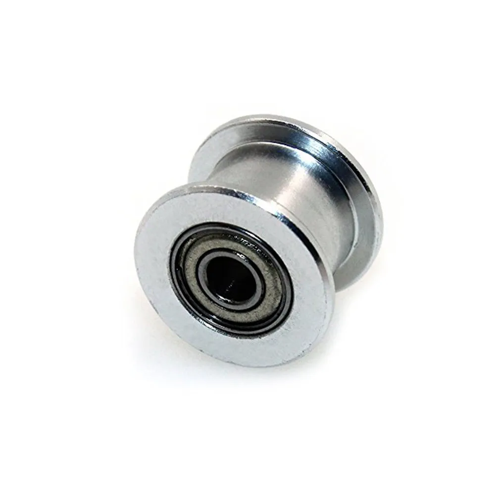 

5Pcs Gt2 Aluminum Idler Pulley 5Mm Bore 6Mm Belt Width for 3D Printer Cnc Engine Lathe Milling Drilling Hobbing