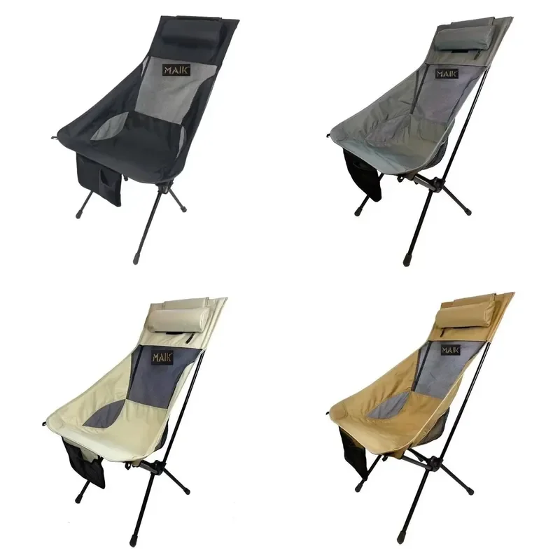 Heavy Duty Aluminum Frame 1000D Polyester Portable Foldable Beach Garden Outdoor Camping Folding Chair
