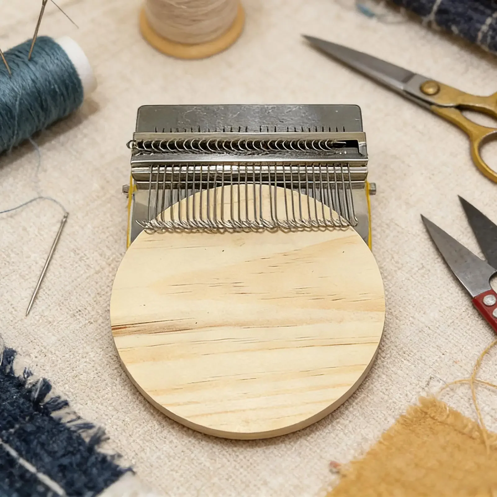 Darning Loom Patch Darning Sewing Tool Knitting Loom Kit For Beginners For Crochet Embroidery Craft Arts Yarn Projects Jeans view 3