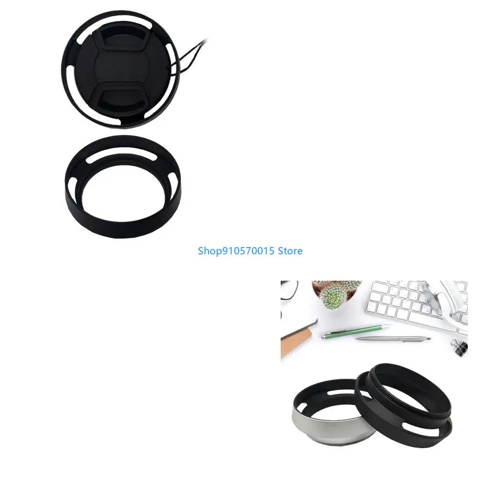 

B95C Innovative Hollow-out Lens Hood for Enhanced Photography 37 40.5 43 46 49 52mm