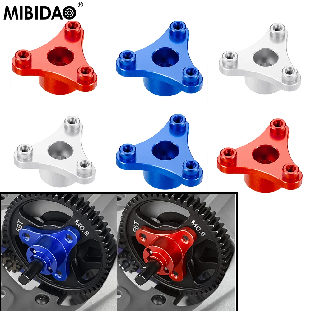 MIBIDAO Metal Slipper Clutch Eliminator for 1/10 Traxxas slash 4X4 RC Truck Accessories