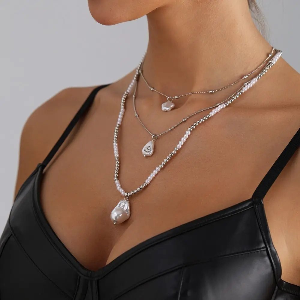 Alloy Geometric Charm Multi Star Spicy Girl Style Clavicle Chain Jewelry Accessories Irregular Tassel Collar Choker Gift