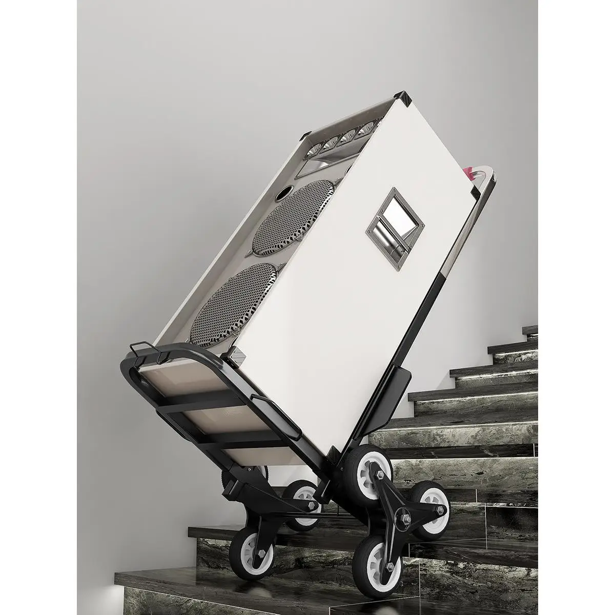 stair-climbing-hand-pulled-cart-home-use-heavy-object-moving-tool-hand-push-cart-luggage-pull-rod-car-dolly-foldable-carbon-s