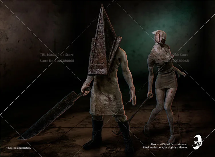 ICONIQ STUDIOS IQGS-02/03 1/6 Scale Soldier Monster Nurse Triangular Head Survival Horror Game Full Set 12inch Action Figure