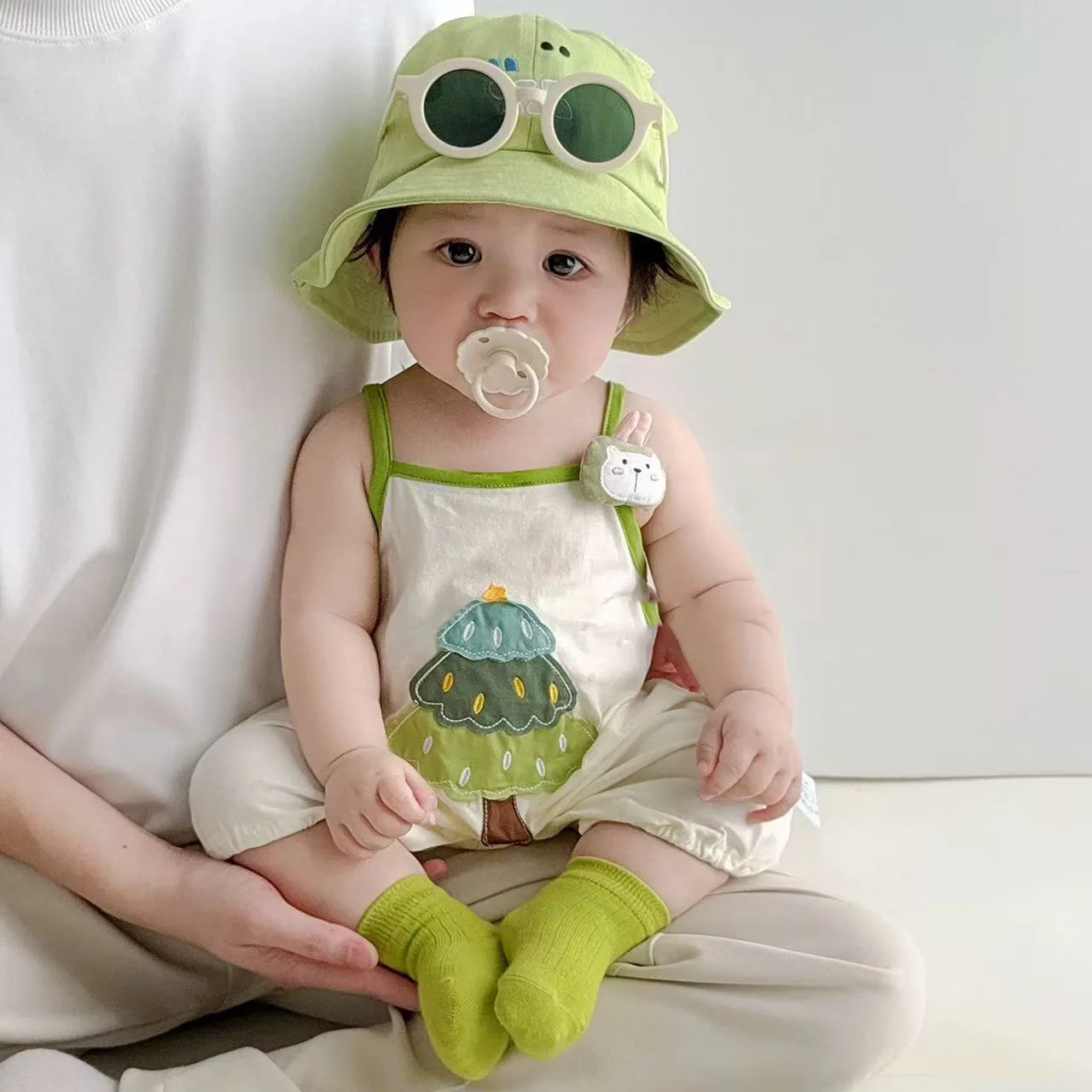 Summer Cute Baby Clothes Baby Suspender Jumpsuit Cartoon Crawling Suit Outdoor Wear Summer Rompers 2026 New