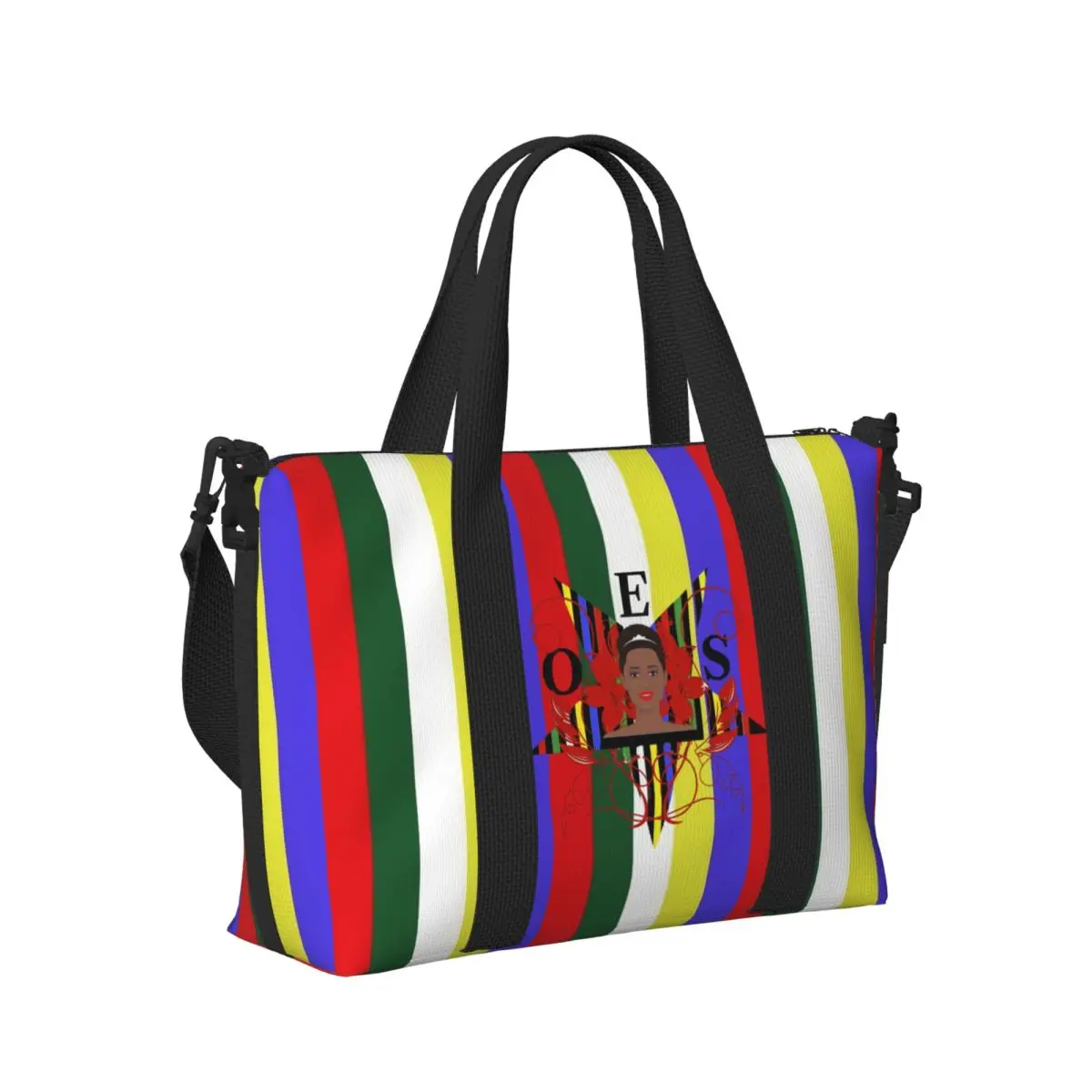 カスタムオーダーオブザイースタンスタートートバッグ女性用大容量フリーメイソンビーチジムトラベルバッグ