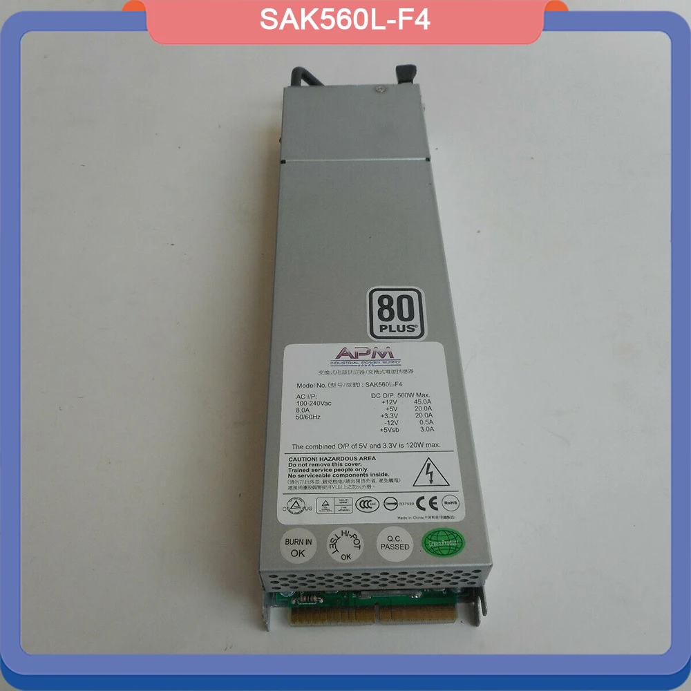 

SAK560L-F4 For Juniper APM 560W Industrial Power Supply Fast Ship Original Quality