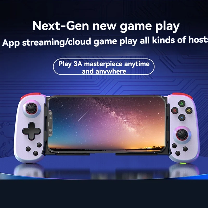 Best-D6DP Gamepad تمتد وحدة تحكم الألعاب القابلة للتمديد بلوتوث مقبض الوسادة للهاتف أندرويد غمبد لعبة الملحقات