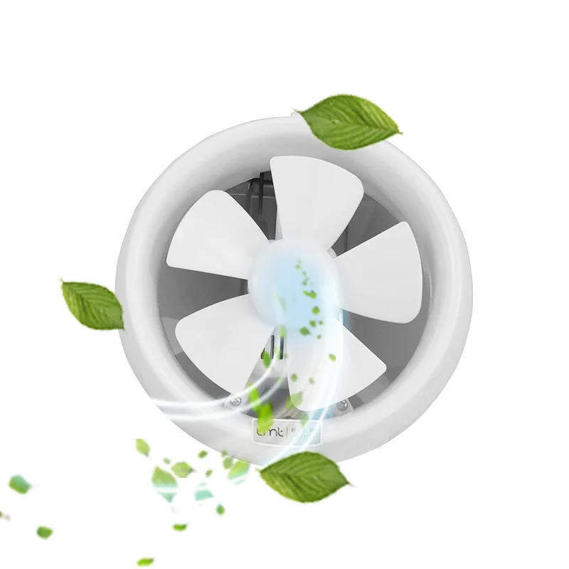 Мощный мощный круговой вытяжной вентилятор для ванной комнаты, туалет, ручной вентилятор