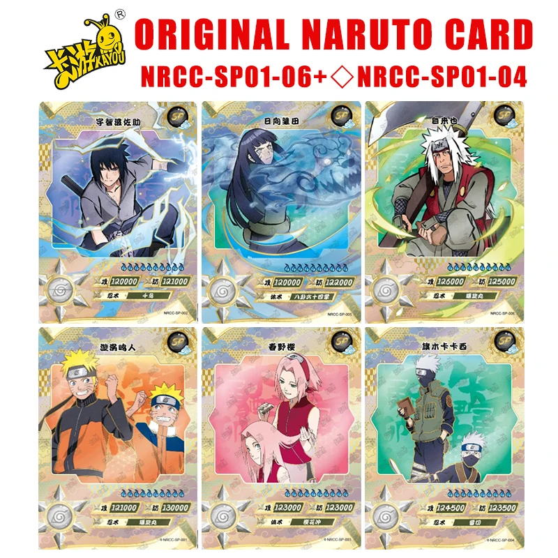 KAYOU Genuine Naruto MR UR SP SSR SR R PTR Cards Ninja Age N