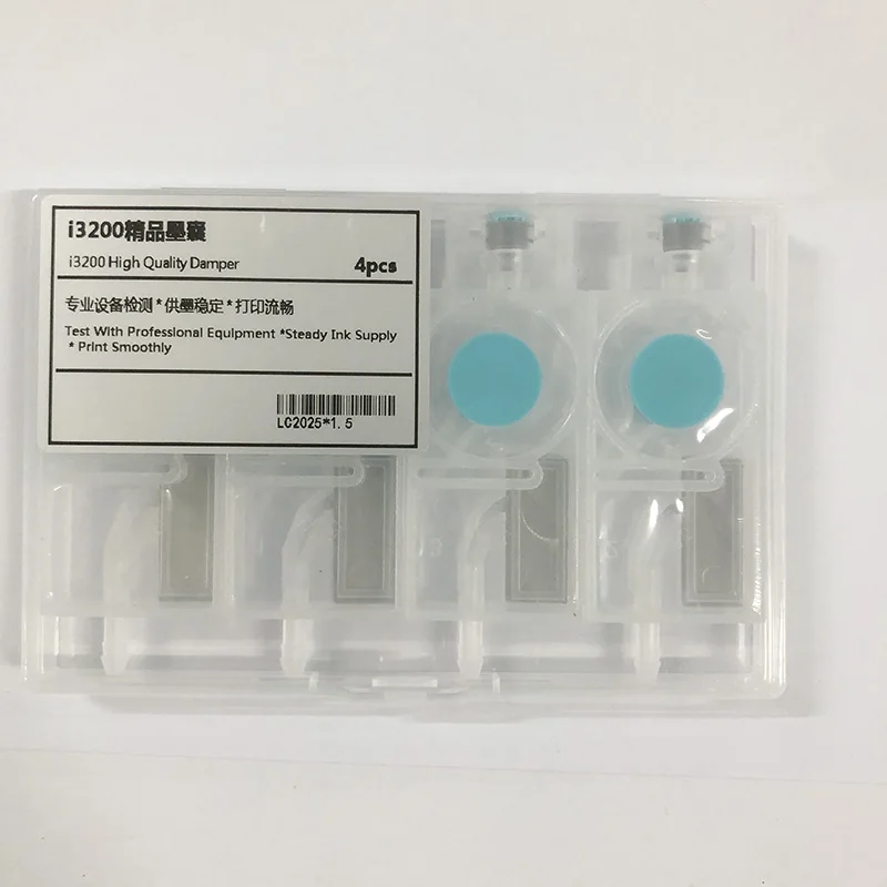 4pcs/box I3200 Printhead Big Connector Ink Damper For 4720 i1600 Print head Solvent Eco-solvent Ink Dumper DX5 XP600 Damper