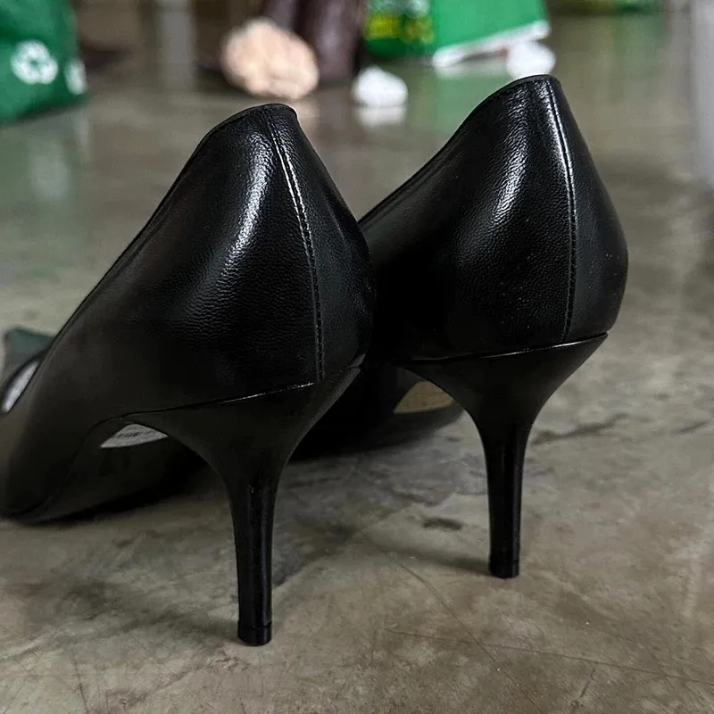 Street Style Sexy Designer Pointed Toe High Heels Women Shallow Fashion Elegant Banquet Dress Shoes Women Pumps Talons Femme