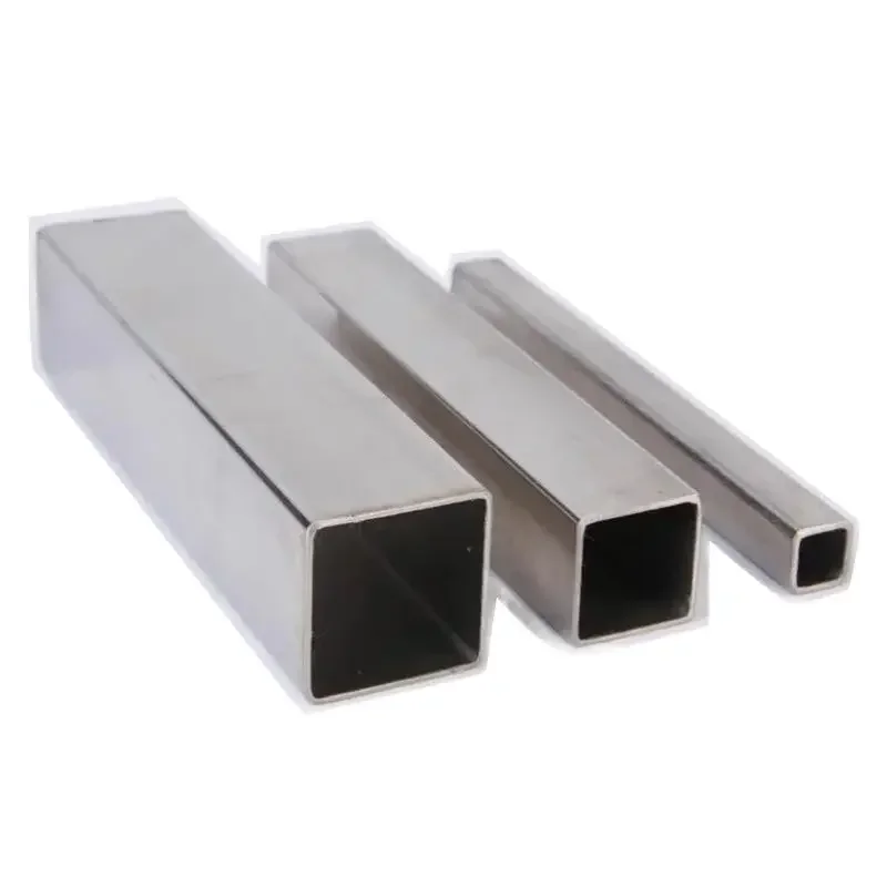 Stainless Steel Square Tube Rectangular Pipe Small Large Various Sizes