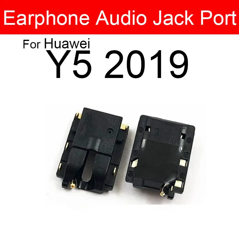 Audio Jack Flex Ribbon For Huawei GR5 Y5 Y6 Y7 Y9 Prime Pro Lite 2017 2018 2019 Headphone Earphone Port Flex Cable Replacement