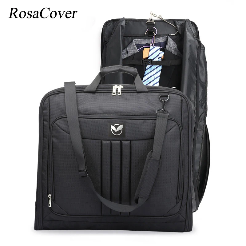 Borsa da viaggio multifunzionale da uomo borsa da viaggio pieghevole impermeabile Oxford borsa per Laptop borse portaoggetti portatili antipolvere