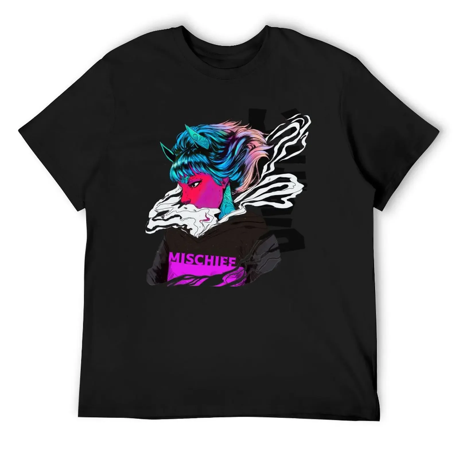 Demon of Mischief T-Shirt for a boy anime t shirts customizeds shirts graphic tee men