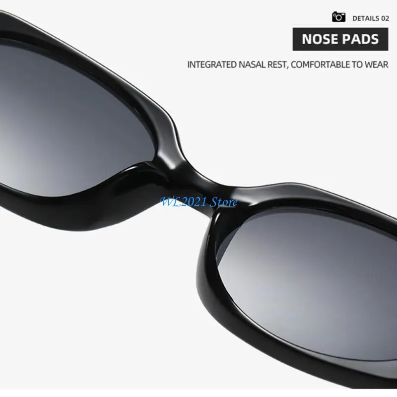 

G5GC Narrow Frame Sunglasses Girls Lightweight Glasses Teenagers Hiphops Trend Nightclub Party Sunglasses for Photography