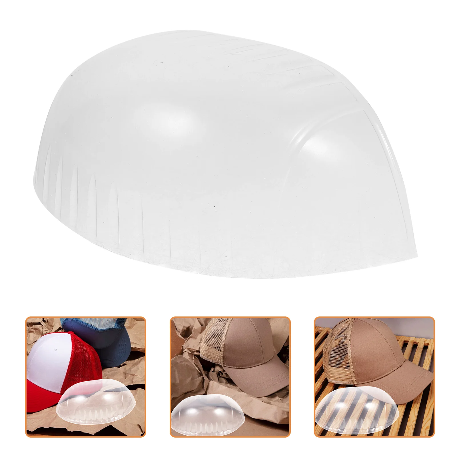 

50 Pcs Cap Holder Plastic Hat Rack Baseball Shaper Stand Support for Hats Capsupport