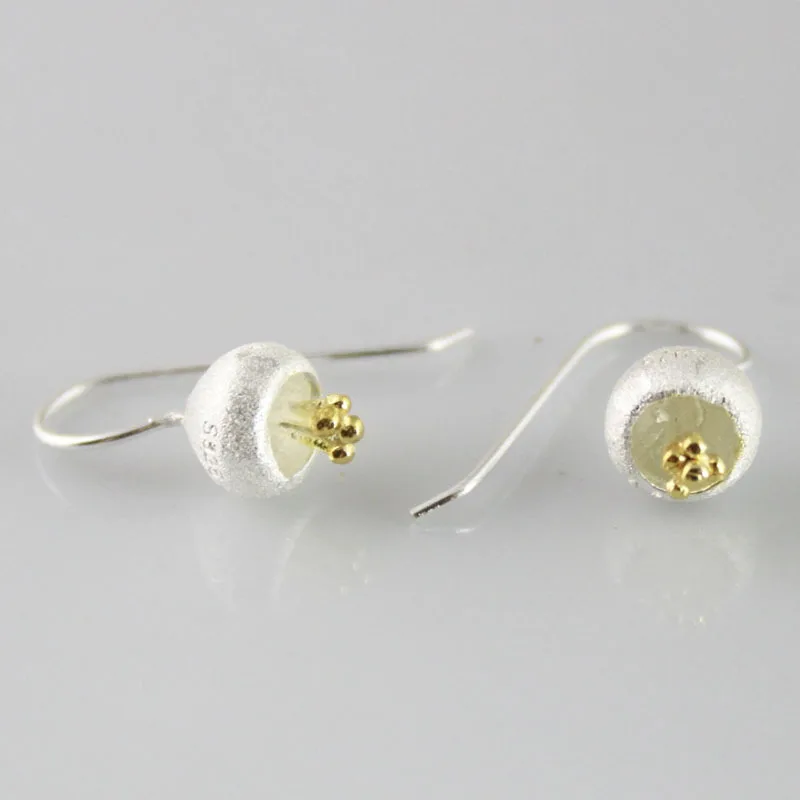 أقراط فواكه لطيفة من الفضة الإسترليني عيار 925، تصميم عصري وبسيط وفريد من نوعه، هدايا للفتيات، أقراط أنيقة للنساء #5