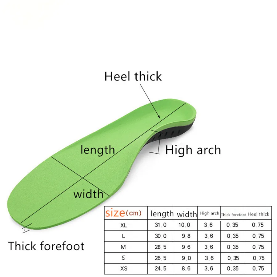 Best EVA Orthopedic Shoes Sole Insoles for Feet Arch Foot Pad X/O Type Leg Correction Flat Foot Arch Support Sports Shoe Insole