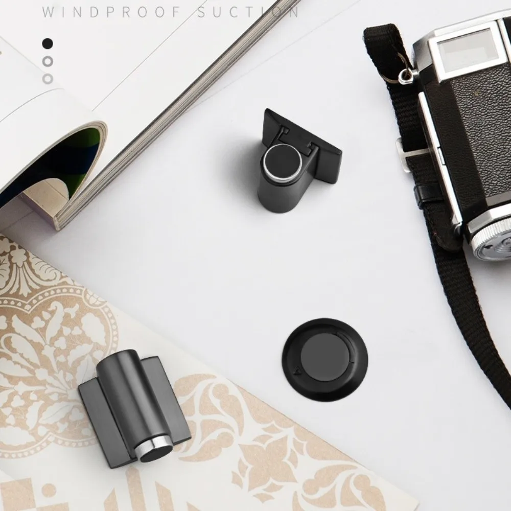 

Самоклеящийся магнитный дверной стопор, компактный дверной держатель для предотвращения столкновений, сильная фиксация, ветрозащитный дверной фиксатор, защита стены