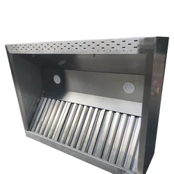 Stainless Steel Save 20% Cost For Commercial Kitchen Ceiling Kitchen Hood