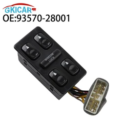 93570-28001 9357028001 12 Pins Front Left Power Electric Single Window Switch For 1992- 1994 Hyundai Elantra Galloper