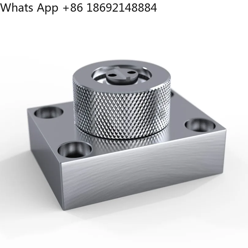 Double liquid dispensing valve tee, bayonet mixing head, round port tee joint, aluminum alloy