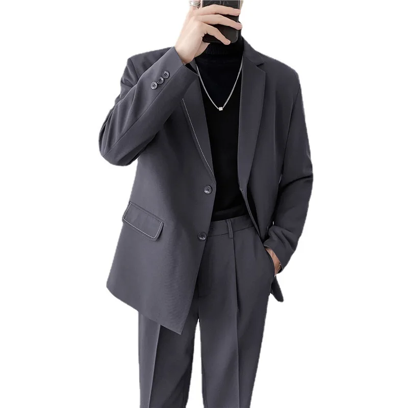 7226 zweiteiliger lockerer Freizeit anzug