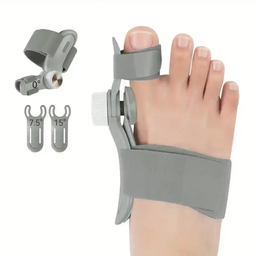 

Unisex Corrective Device, Effective Dual Correction, Stepless Adjustment Knob With Three-Angle Fixing Plate, Suitable For Both L