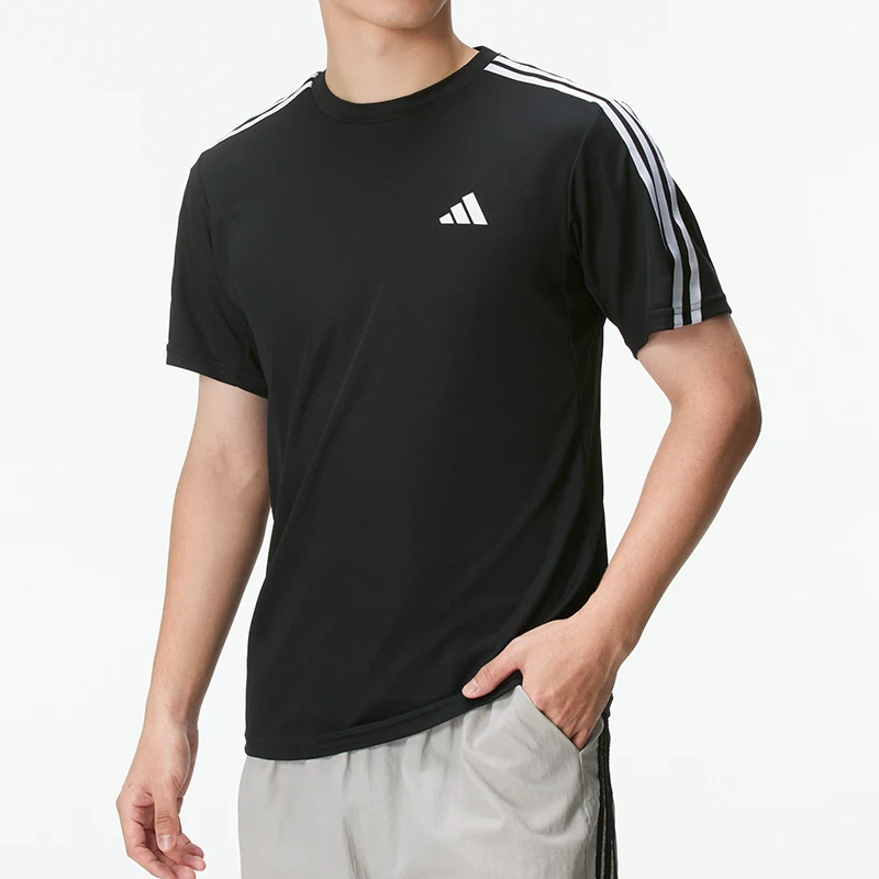 

Мужская футболка Adidas Tr-Es Base 3S t, спортивная, повседневная, удобная, дышащая и модная футболка с короткими рукавами Ib8150