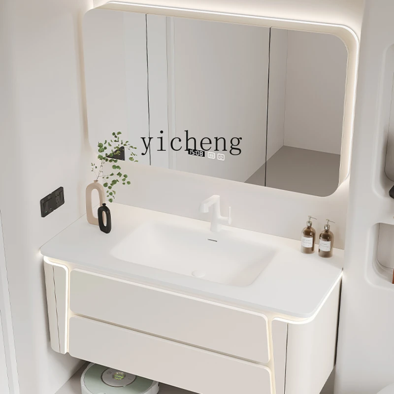 

Zc Basin Bathroom Cabinet Bathroom Wash Table Wash Basin Cabinet Wash Basin Cabinet Combination