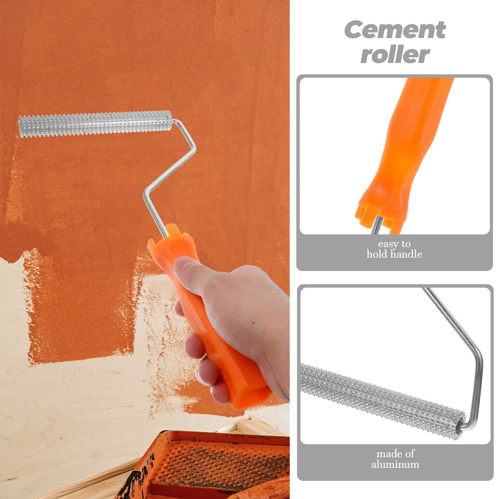 

Defoaming Brush with Spiked Roller for Cement Floor Smoothing Self Leveling Tool Aeration Latex Roller Defoaming Supplies