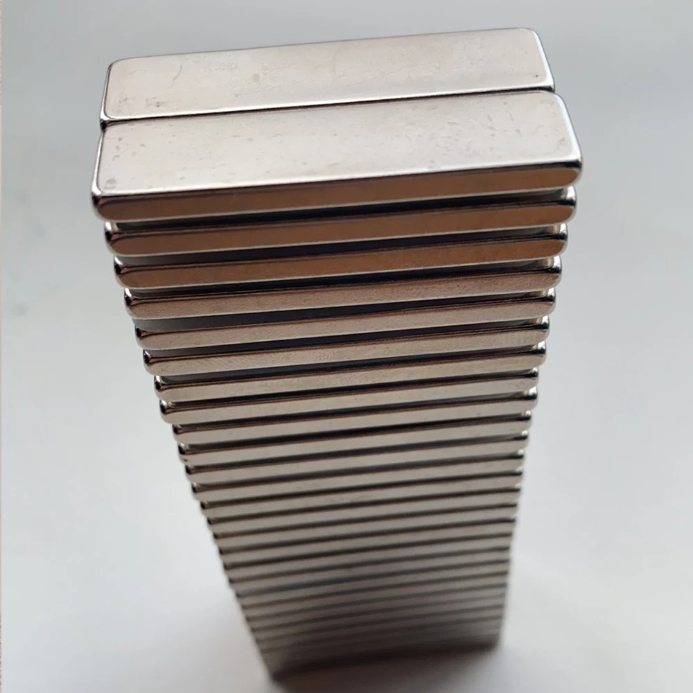 N52 30X10X5  20X10X2 40x10x5  Magnets Ebike Super Power Power Double-side Tape Booster Strengh Science Diy Fridge Electric
