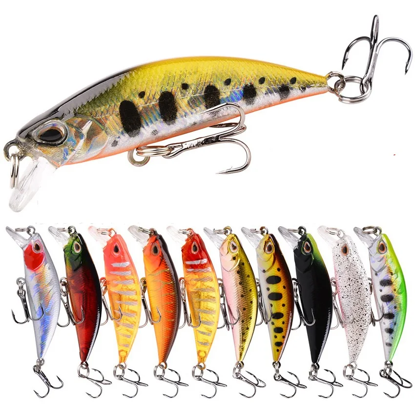 

5g Sinking Minnow Micro-bait Sea Fun Full Swimming Layer Submerged Bionic Artificial wobblers Plastic Hard t Luya Lure Bait