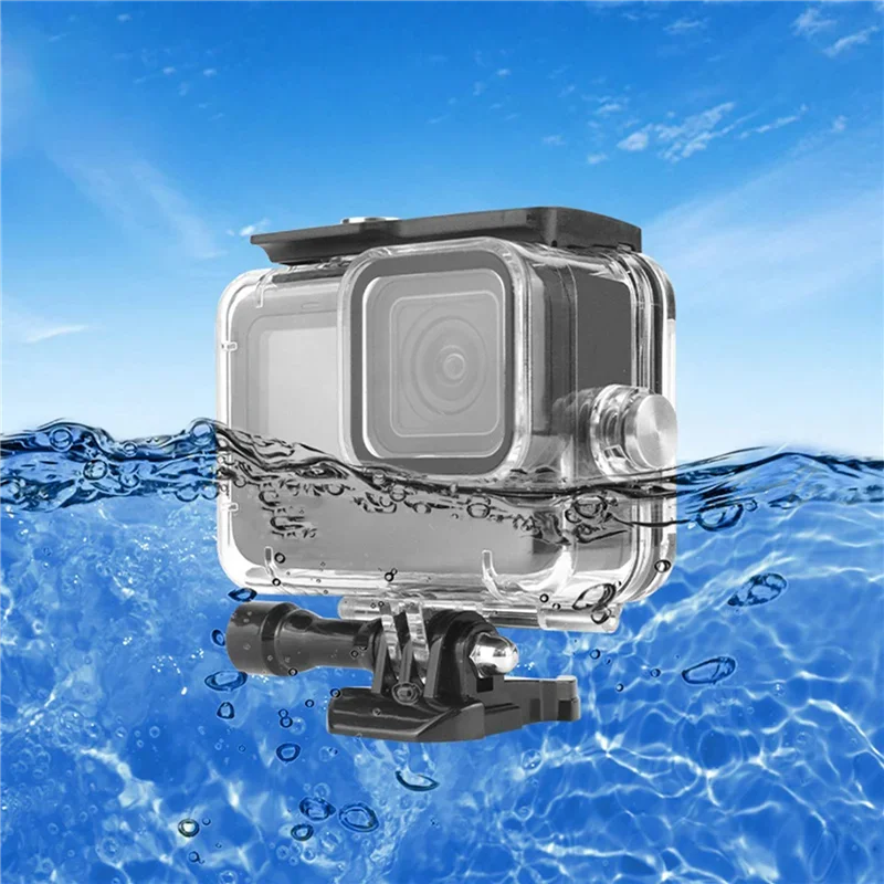 Waterproof Housing For Go Pro 11 10 9 Black Action Camera Underwater 45M Protection Shell For Go Pro 7 6 5 Camera  Accessories