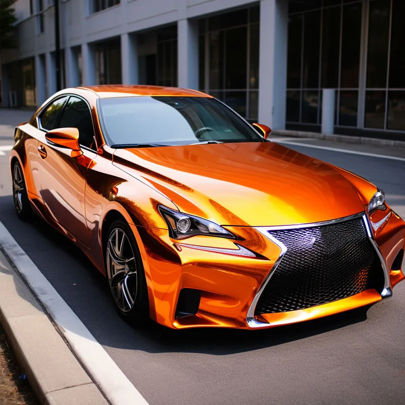 قوس قزح قزحي الألوان الثلاثية الأبعاد TPU سيارة التفاف 3 طبقة قوس قزح الكروم لامع TPU التفاف ملصقات السيارات لفة فيلم سيارة التفاف #2