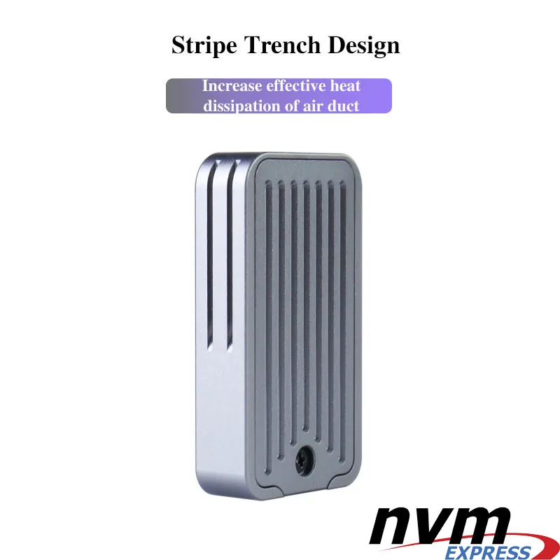 Qiyikuo RTL9210B New 2230 Solid State M.2 Mobile Hard Disk Case Aluminum Alloy Nvme/Sata Computer Phone SSD BOX