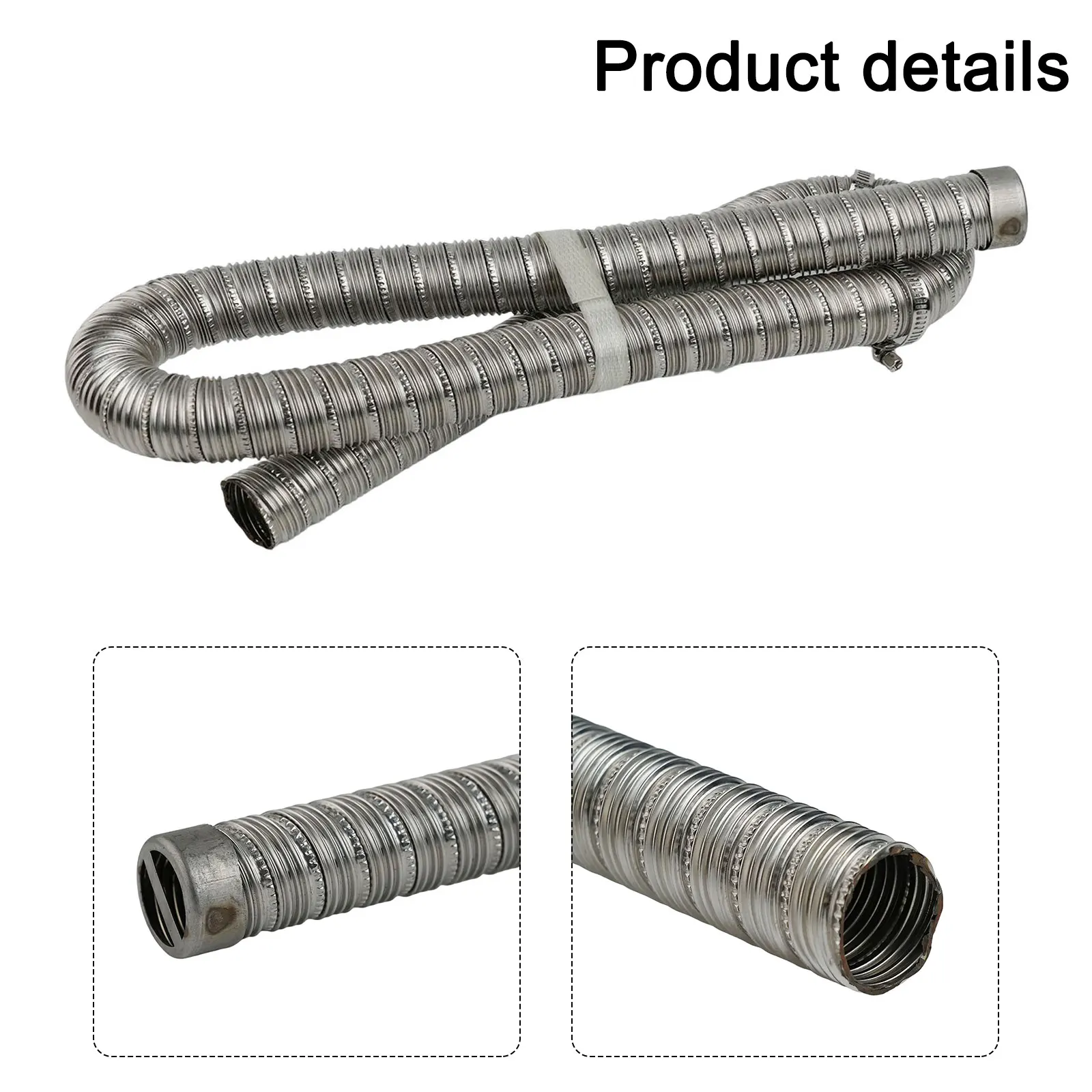 

For Vehicle Exhaust Management Diesel Air Heater Pipe 24mm Exhaust Pipe Condensation Management Pipe 24 Mm 0.94 In