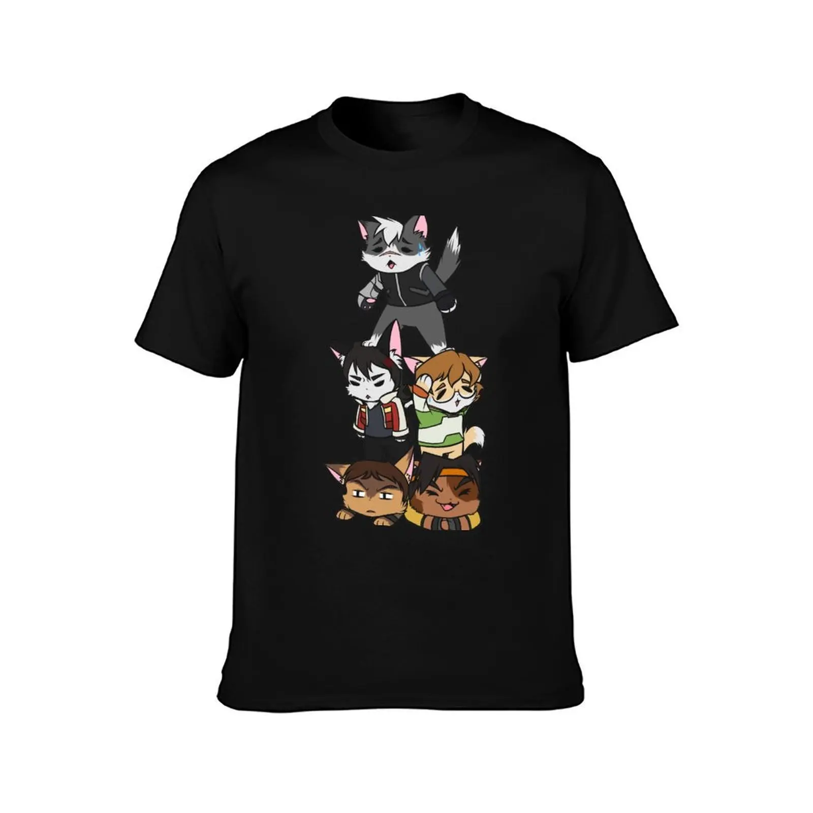 Forming Voltron: Are we doing this correctly? T-Shirt, Summer Casual Cotton Tee, Oversized Streetwear Tops, Unisex Men Women