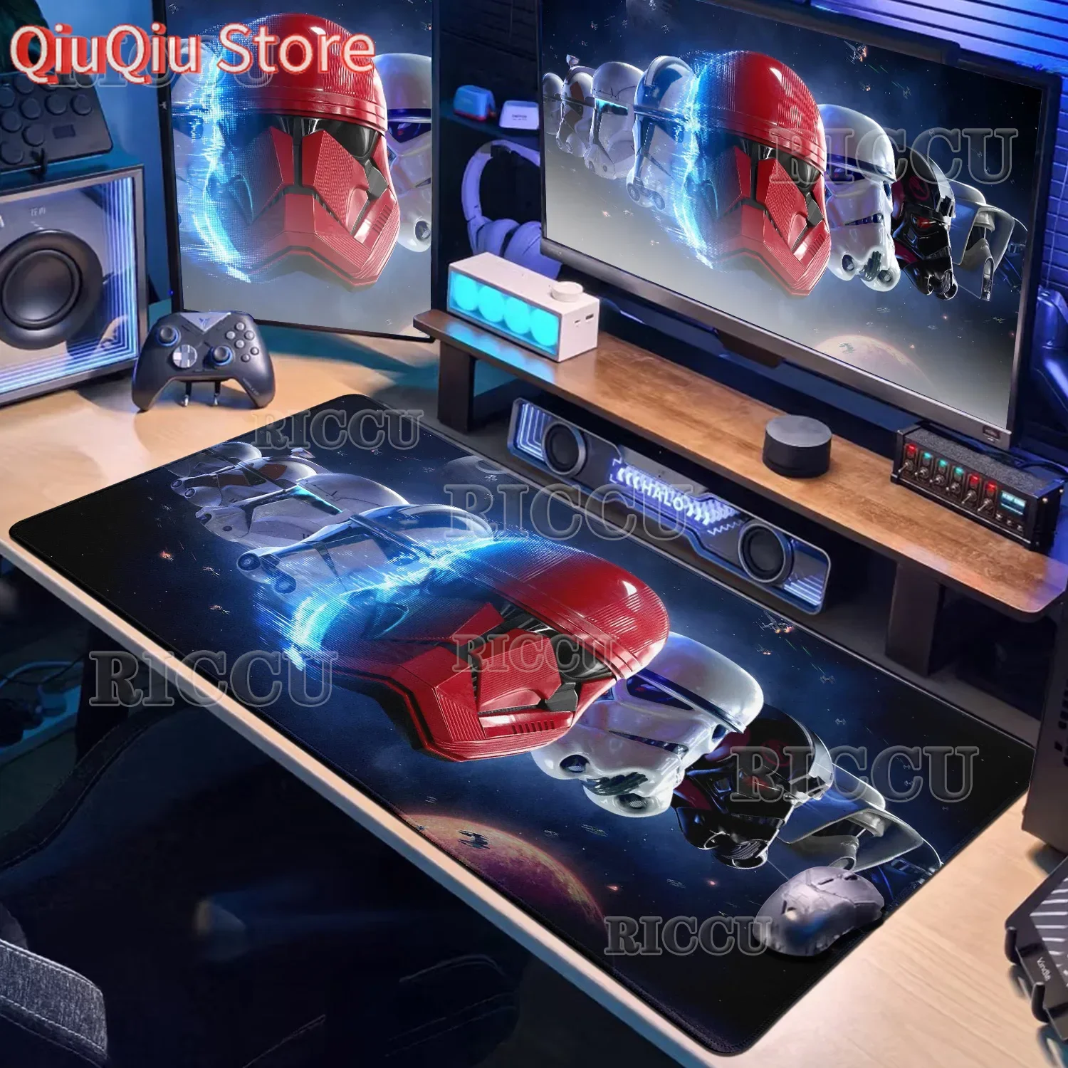 

Large Classic Movie S-Stars W-Wars Laptop Gamer Mouse Pad Keyboard PC Gaming Accessories Carpets Extended Office Home Desk Mats