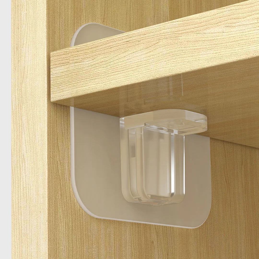 Detachable Double Layer Self Adhesive Hook No Drill Waterproof Dual Hanging Holder Heavy Load for Towel Hat Bag Bathroom Kitchen