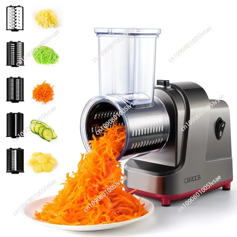 Kitchen vegetable cutter Electric multi-functional vegetable shredding potato slicing Household vegetable cutter Electric