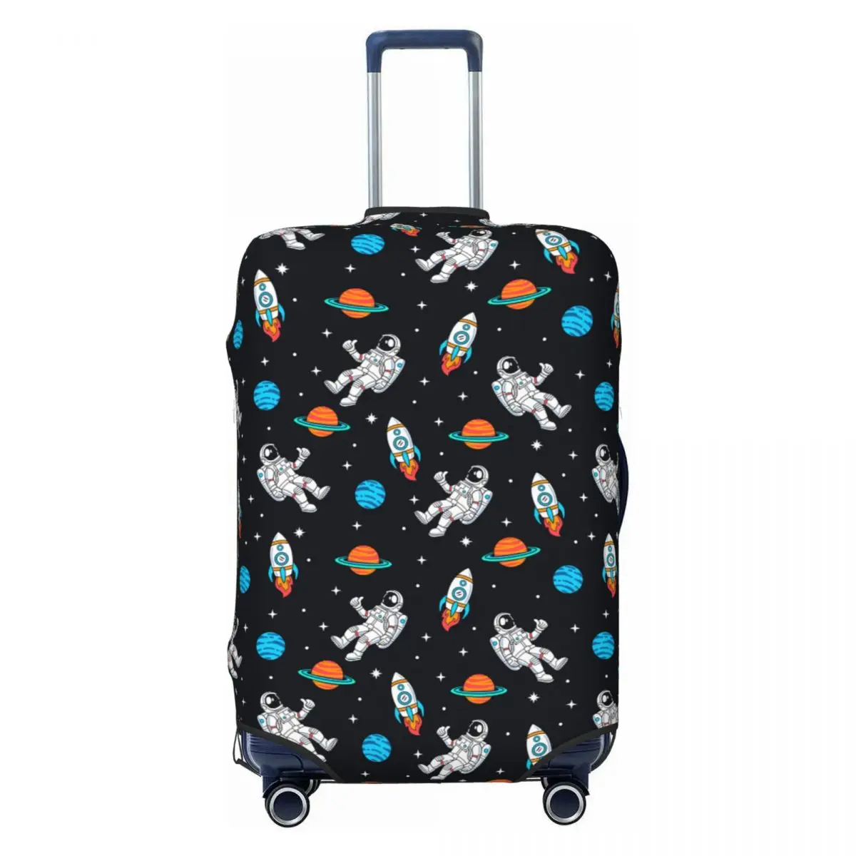

Custom Galaxy Starry Sky Space Astronaut Suitcase Cover Dust Proof Luggage Covers Protector for 18-32 inch