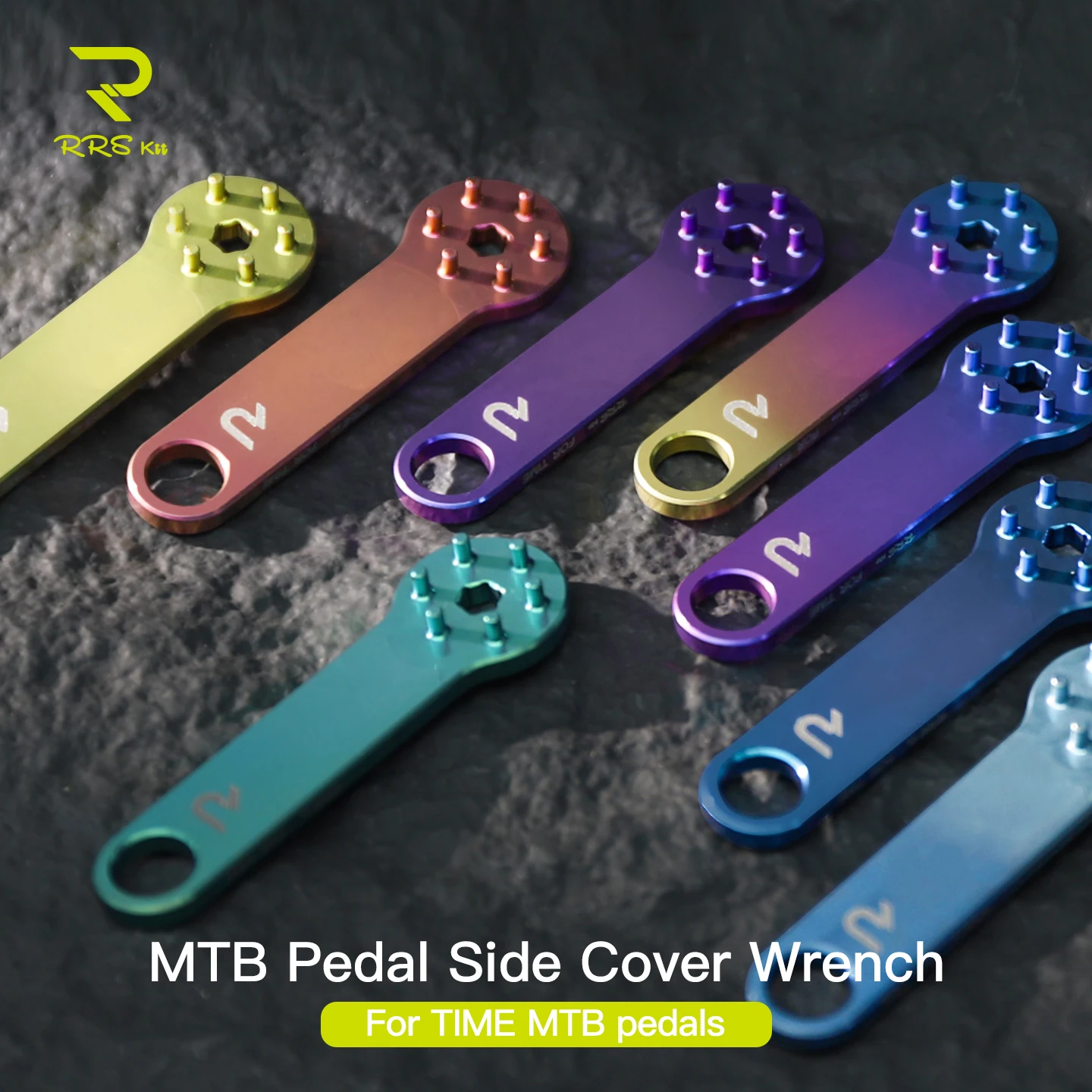 

Ключ для снятия боковых крышек педалей из титанового сплава RRSKIT для педалей горных велосипедов TIME, инструменты для обслуживания велосипедных педалей