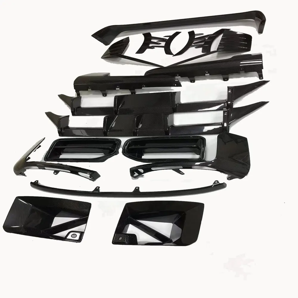 

Bodykit из углеродного волокна для M2 G87, передний разделитель губ, боковой удлинитель, задний спойлер, диффузор, расширители крыльев 2000+