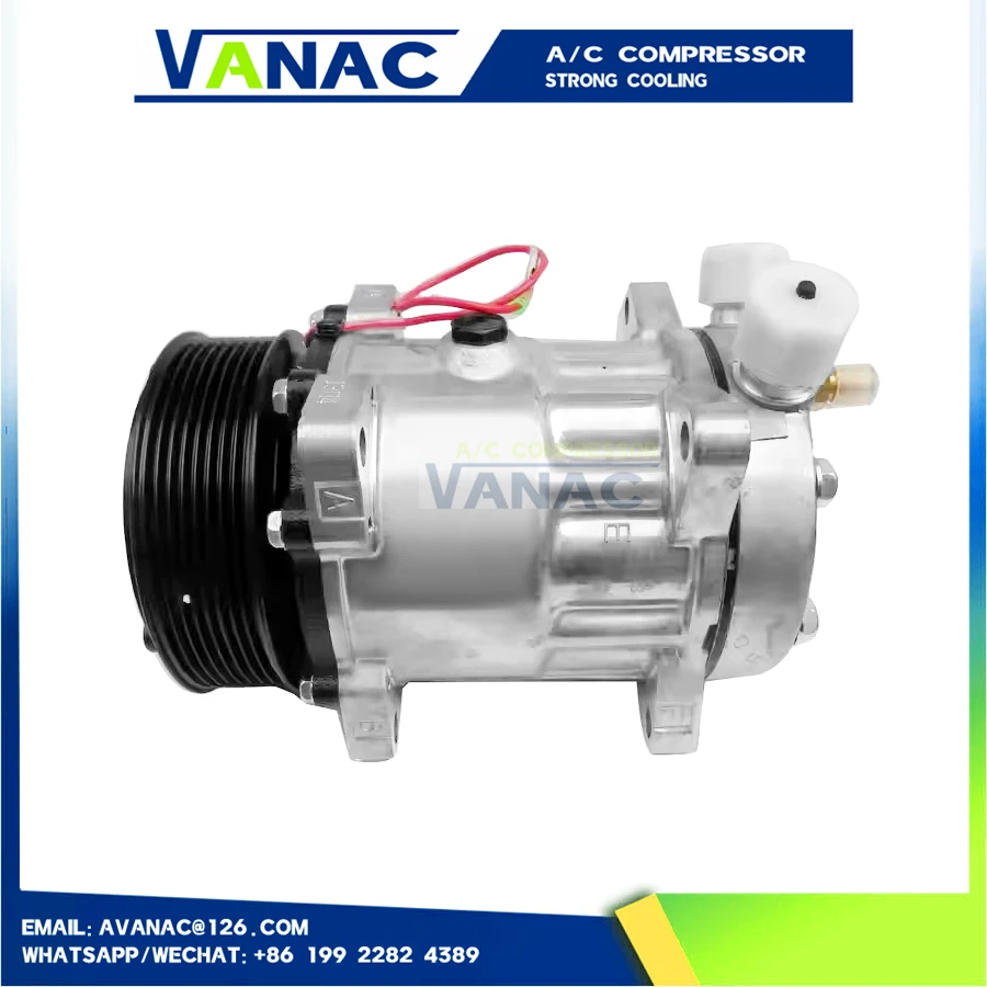 

A/C Compressor for Ford 8160 8340 8360 8560 TM115 TM120 TM125 TM130 82016158 82002069 820161581 82008689