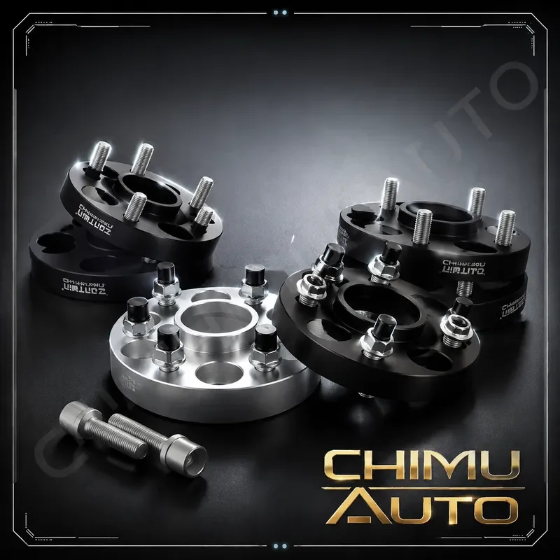 【CHIMU AUTO】 For Nissan Teana Altima Sylphy Murano Qashqai X-Trail Tiida Forged Wheel Spacer Adapter 5x114.3 66.1mm 6061-T6